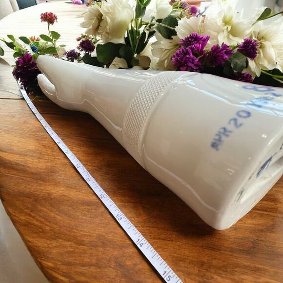 Vtg. Porcelain Latex Glove Mold General Porcelain 1982 Urban Industrial Decor - Picture 11 of 16